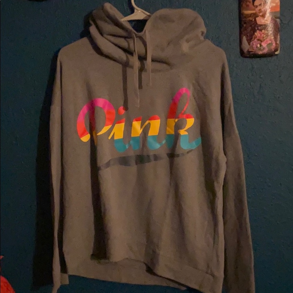 PINK high neck sweater